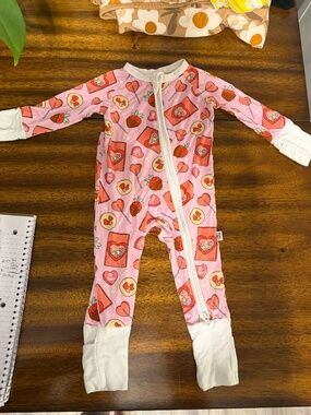 Lolly & Laddie Sweethearts Zippie 0-3 Month